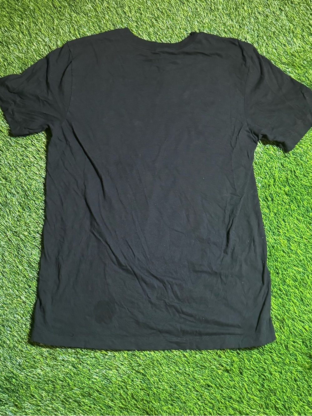 Used Nike “Just Do It” Black T- Shirt Size Small - Men’s with condition issues - Picture 7 of 8